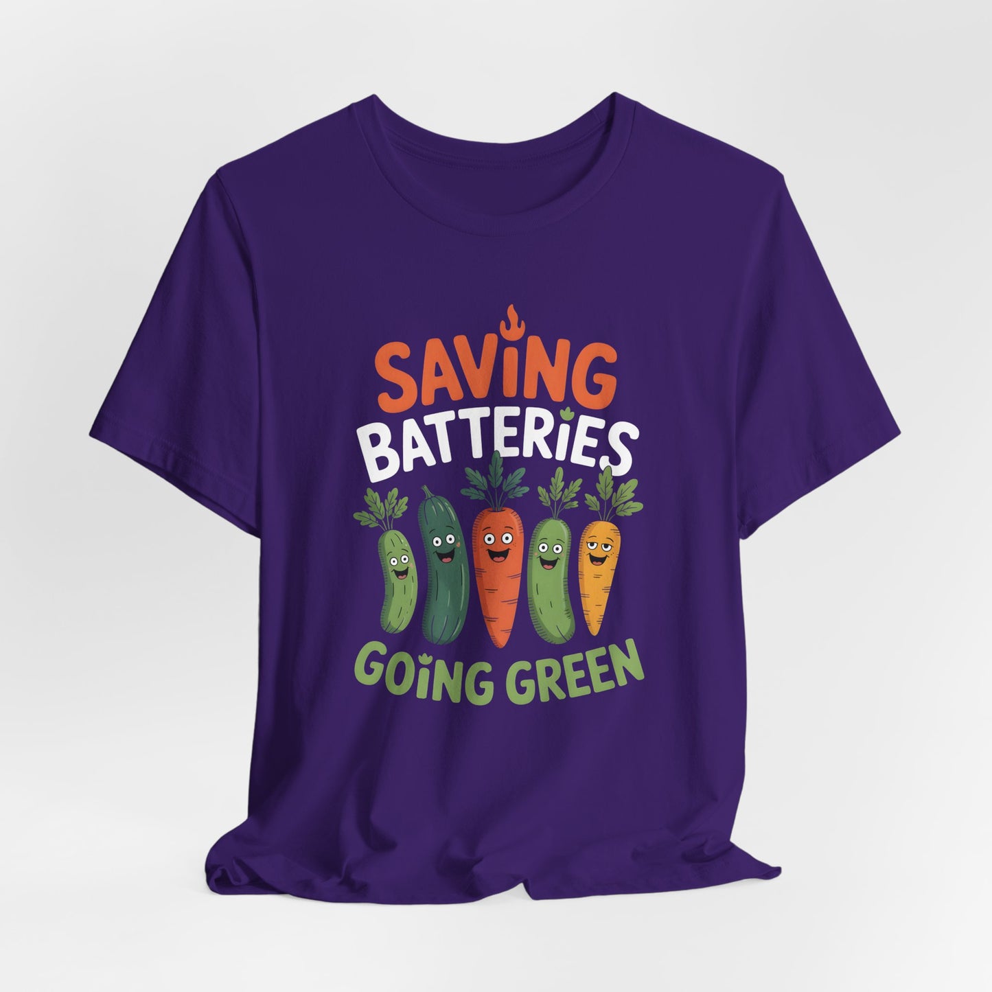 Saving Batteries Going Green Shirt