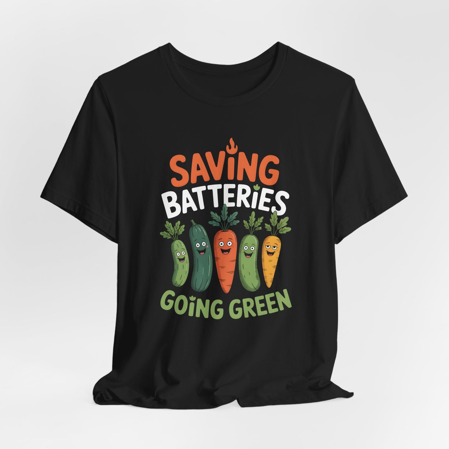 Saving Batteries Going Green Shirt
