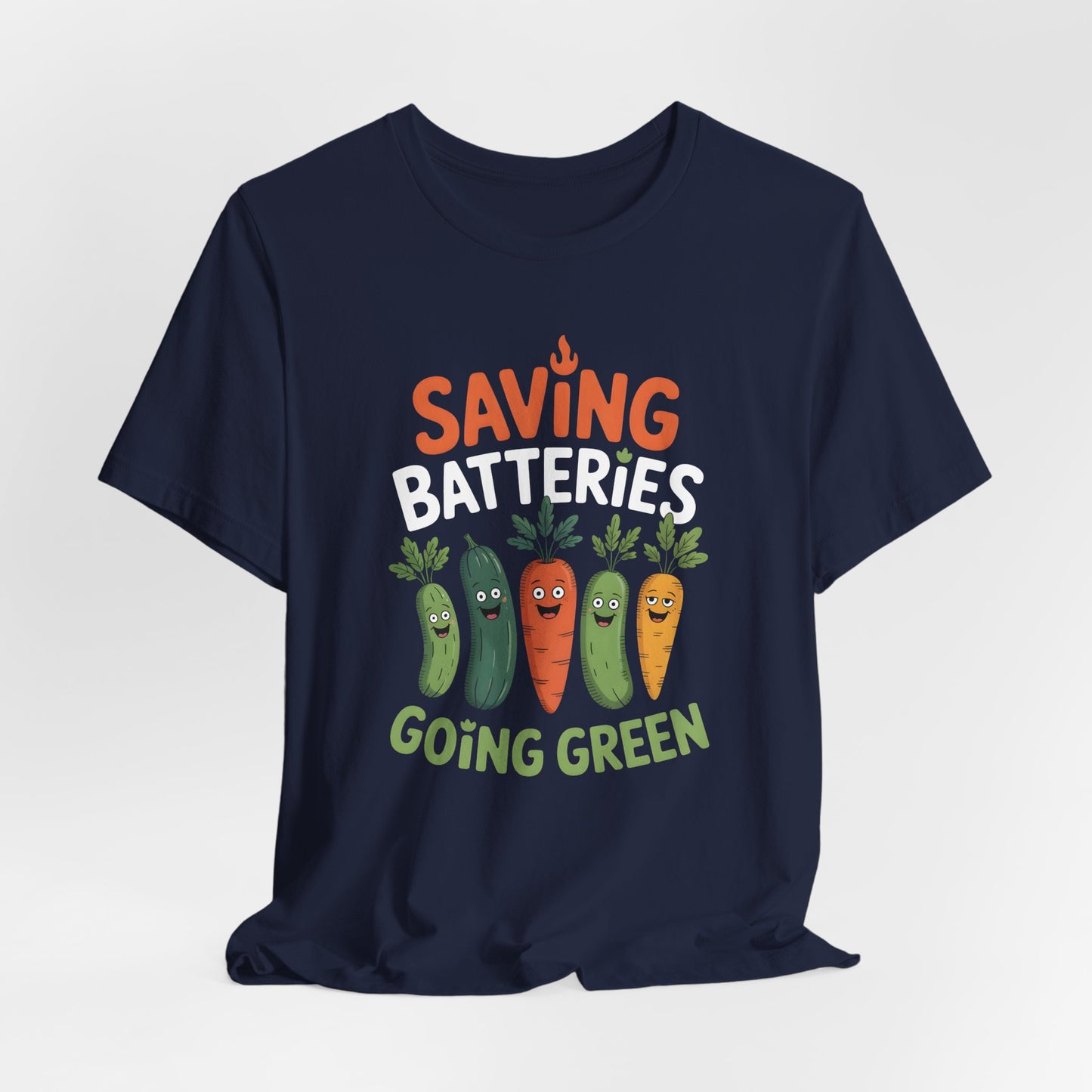 Saving Batteries Going Green Shirt