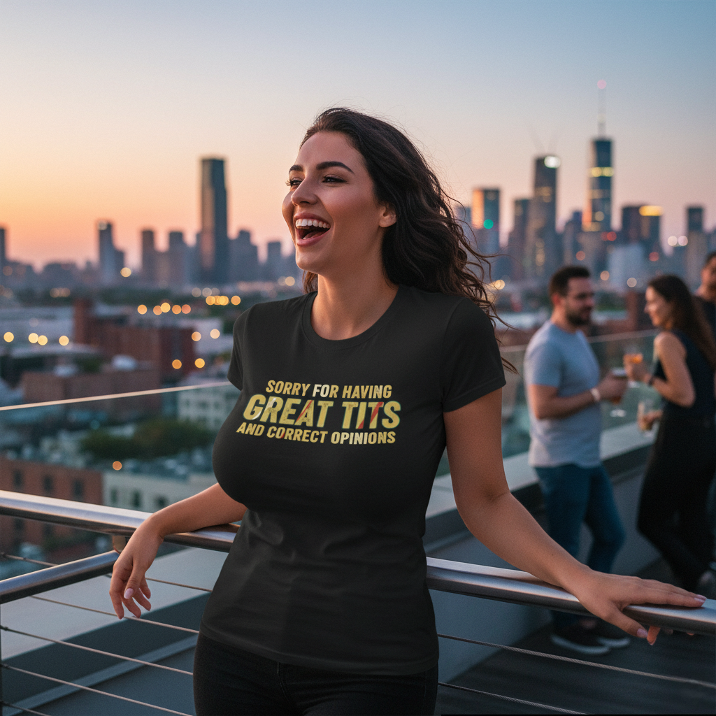 Sorry for Having Great Tits Shirt