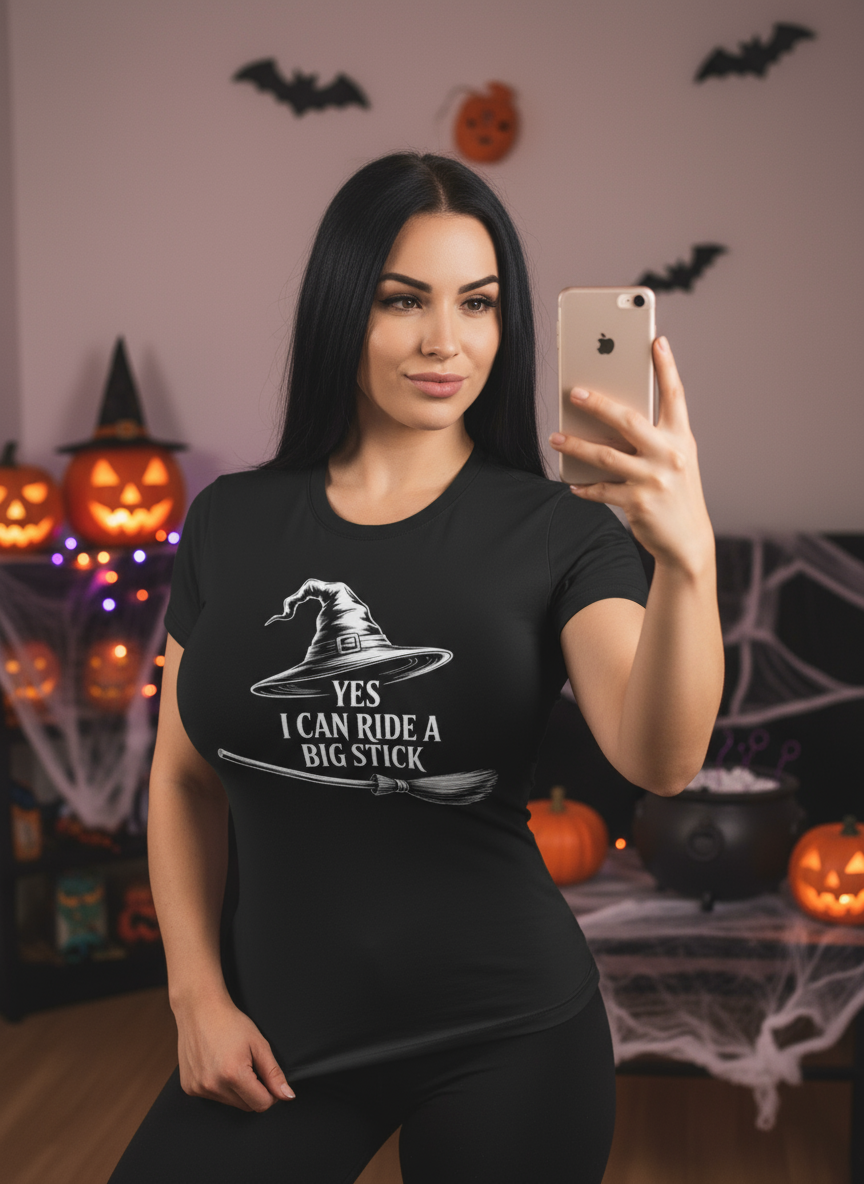 Yes I Can Ride a Big Stick Shirt