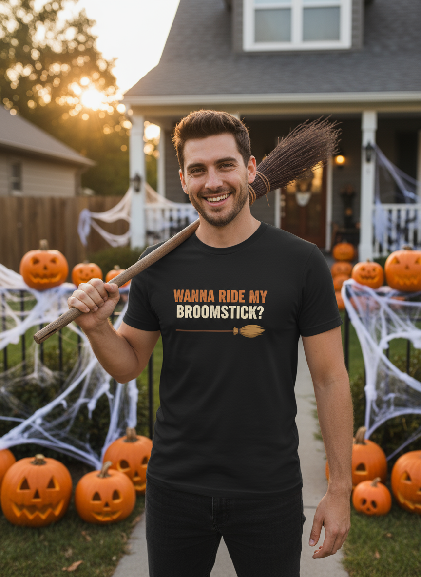 Wanna Ride My Broomstick Shirt