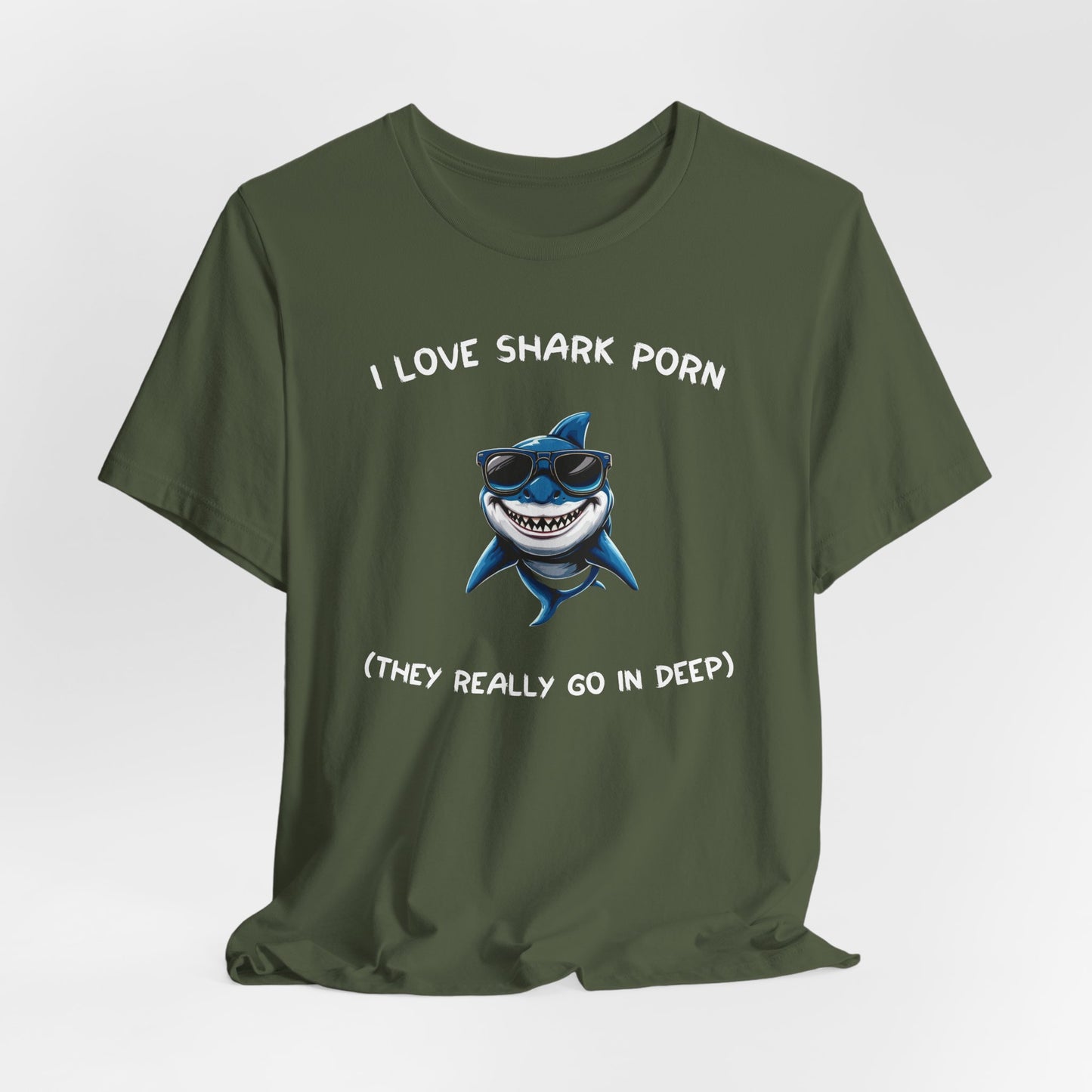 I Love Shark Porn Shirt