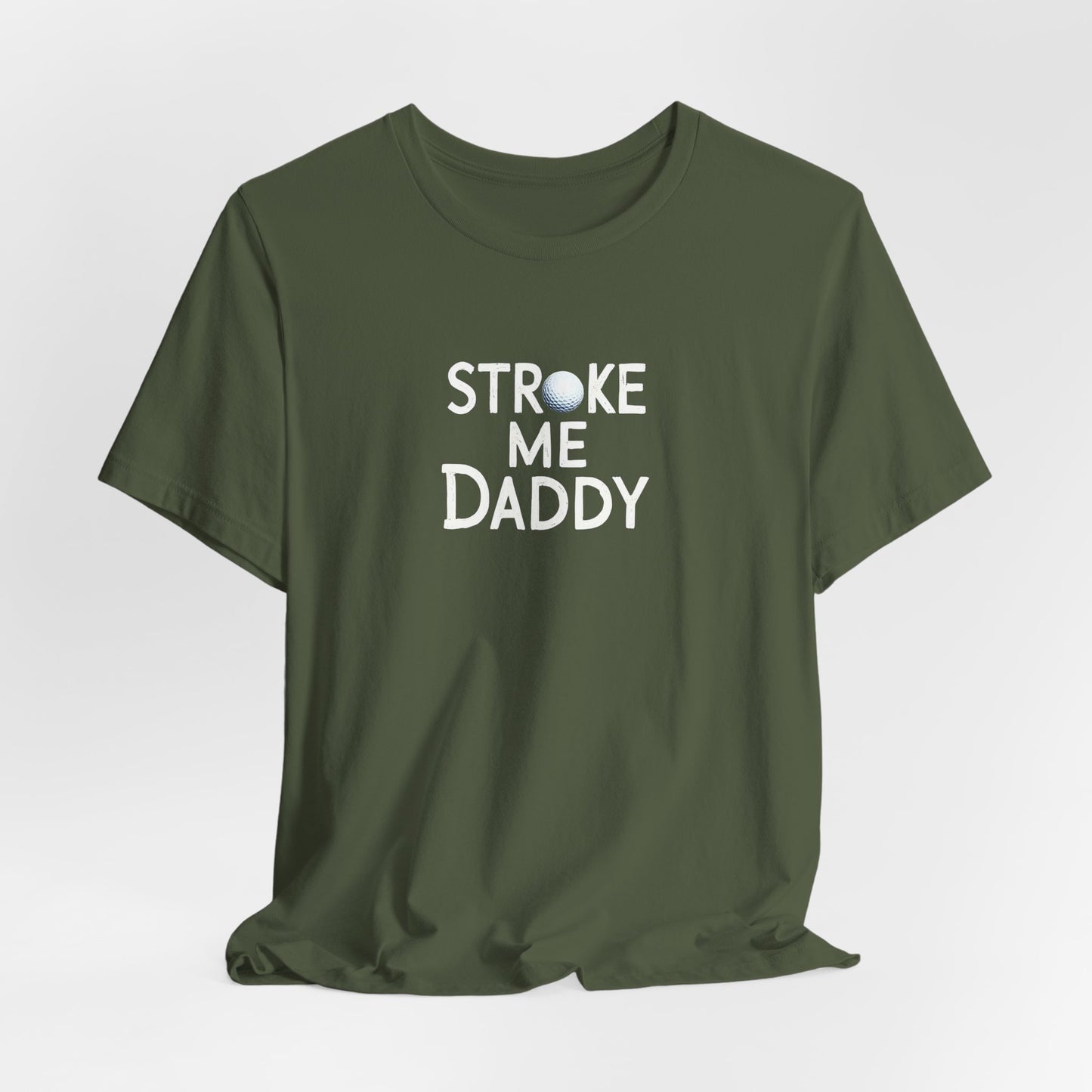 Stroke Me Daddy Golf Shirt