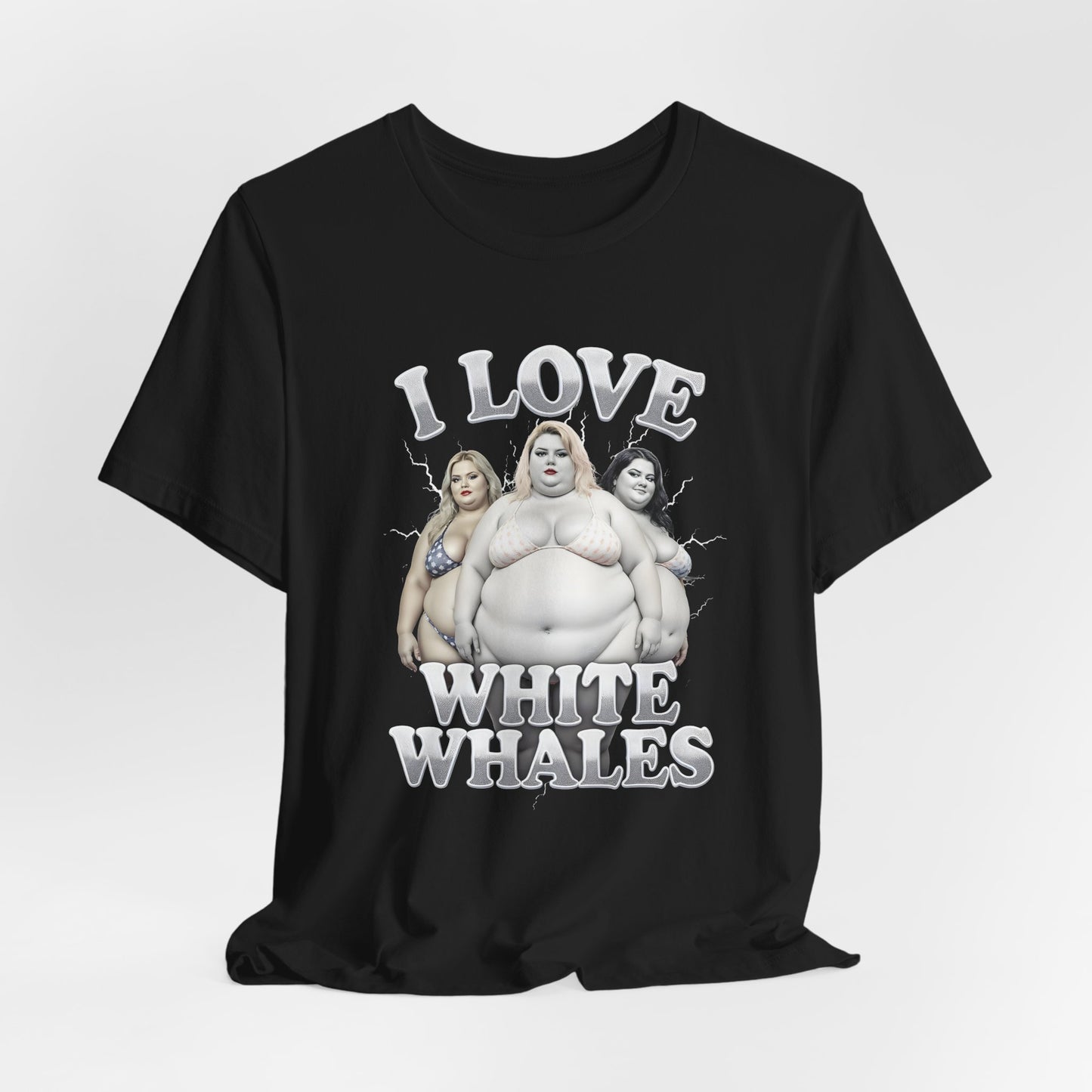 I Love White Whales Shirt
