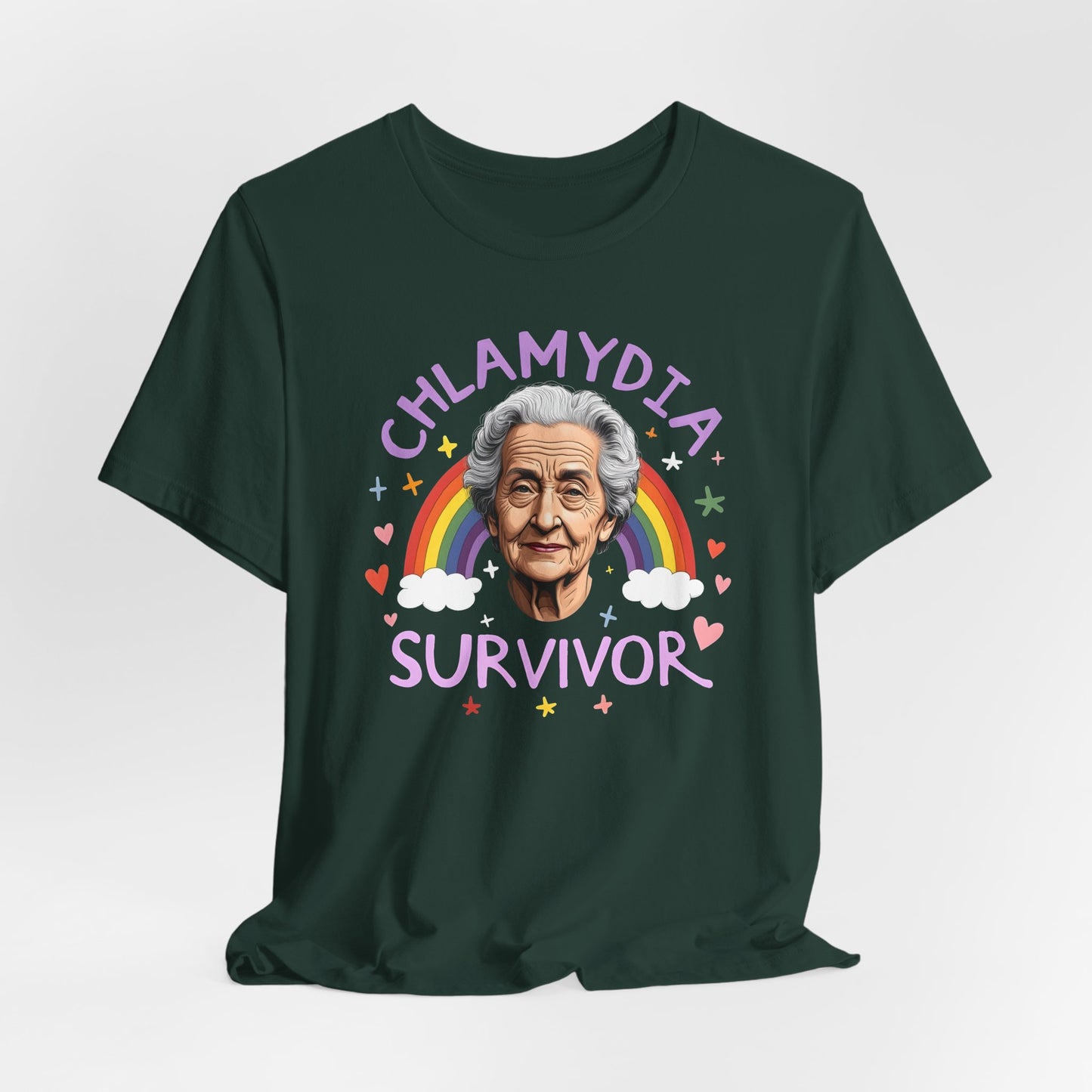 Chlamydia Survivor Old Lady Shirt