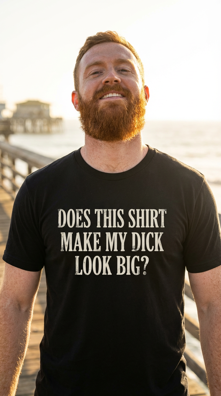 Does This Shirt Make My Dick Look Big Shirt