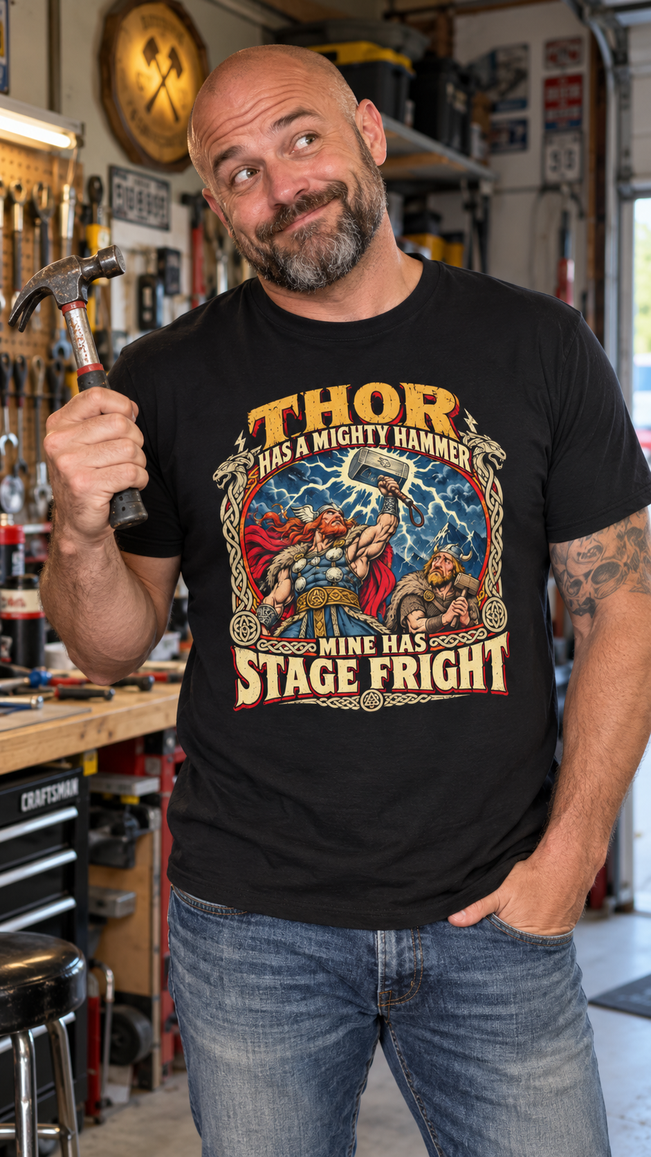 Thor Has a Mighty Hammer Shirt