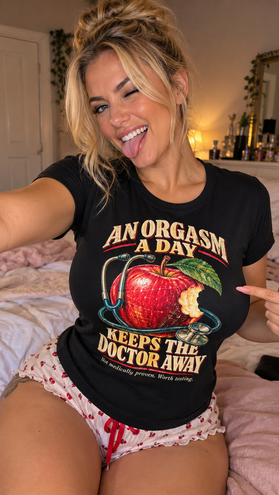 An Orgasm a Day Keeps the Doctor Away Shirt