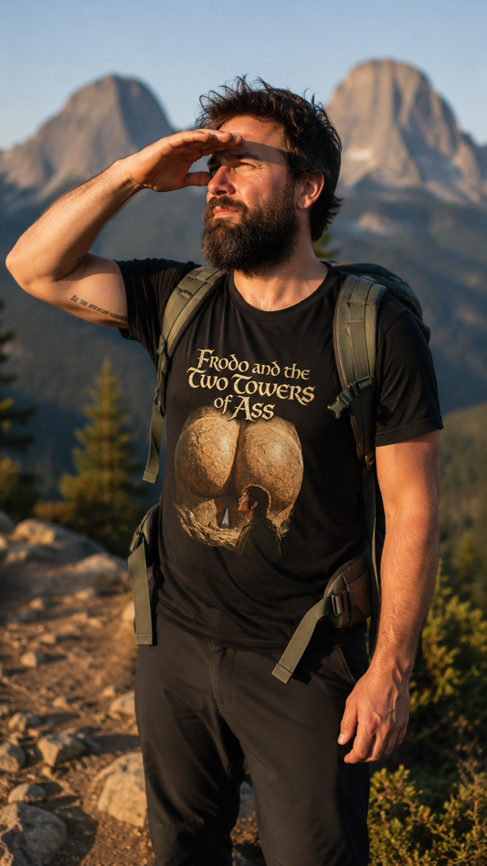 Frodo and the Two Towers of Ass Shirt