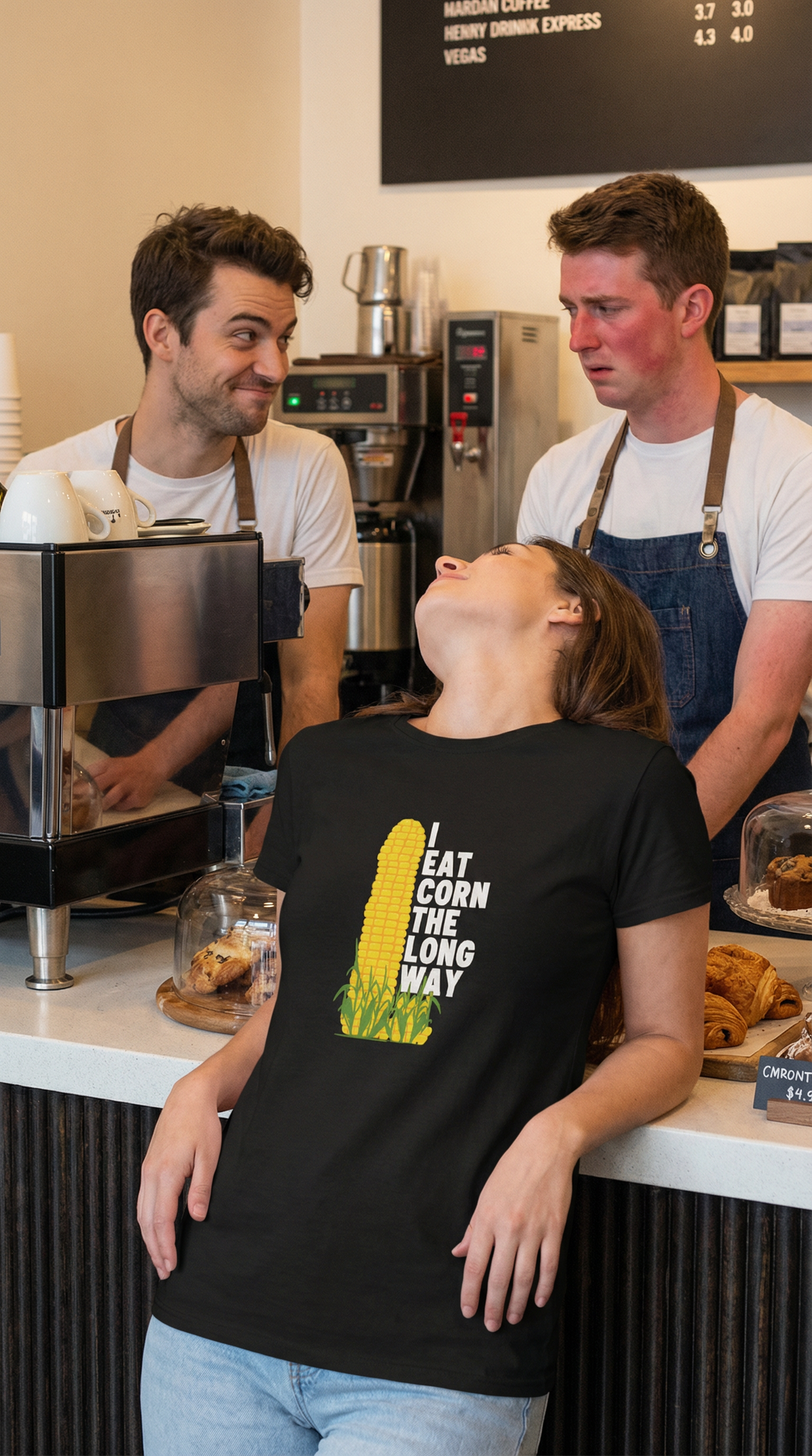 I Eat Corn the Long Way Shirt