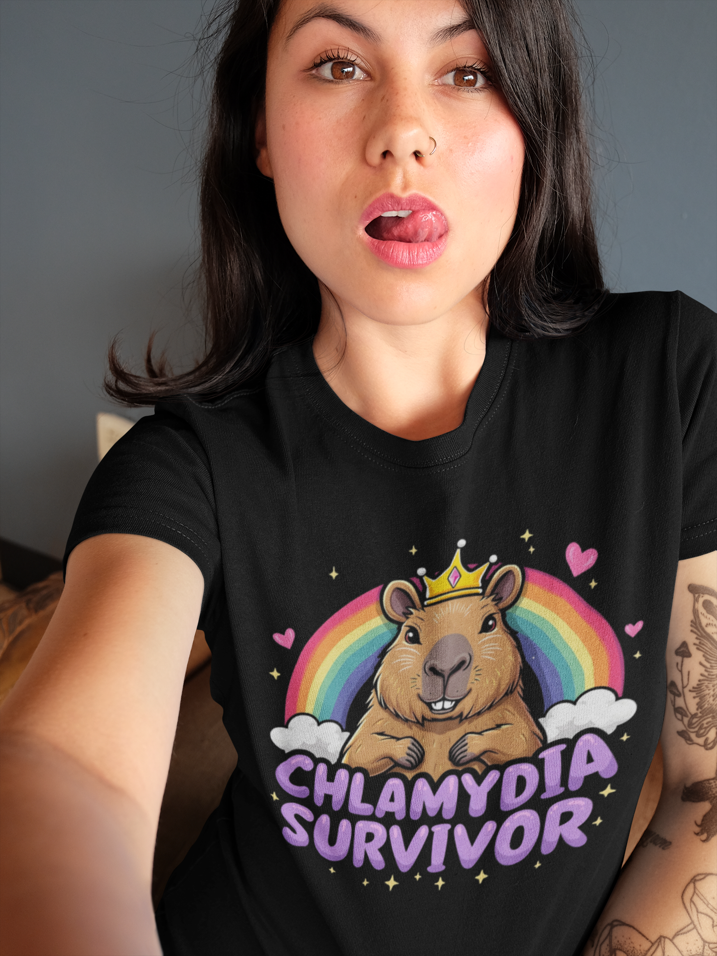 Chlamydia Survivor Capybara Shirt