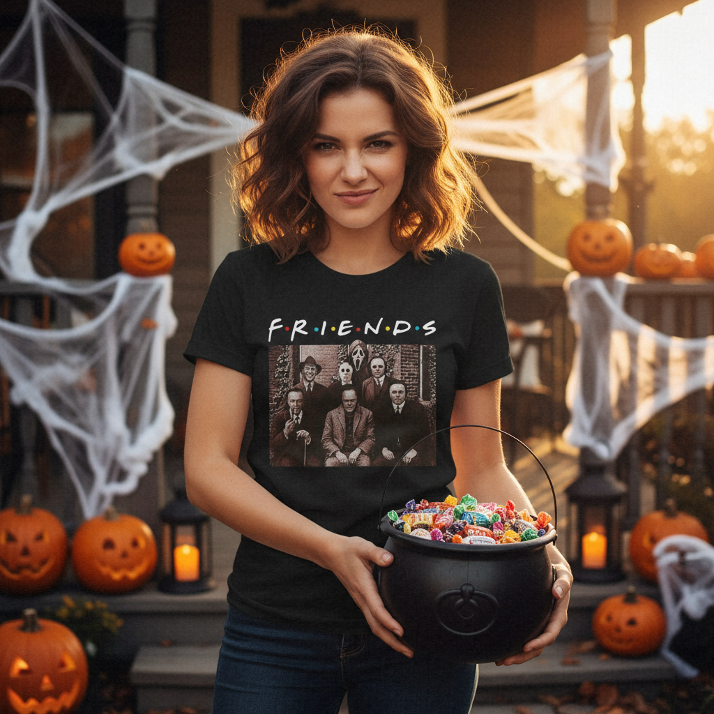Friends Halloween Horror Shirt