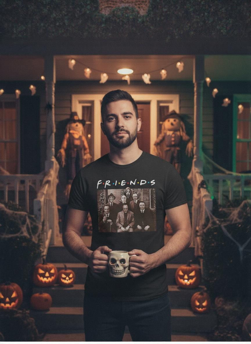 Friends Halloween Horror Shirt
