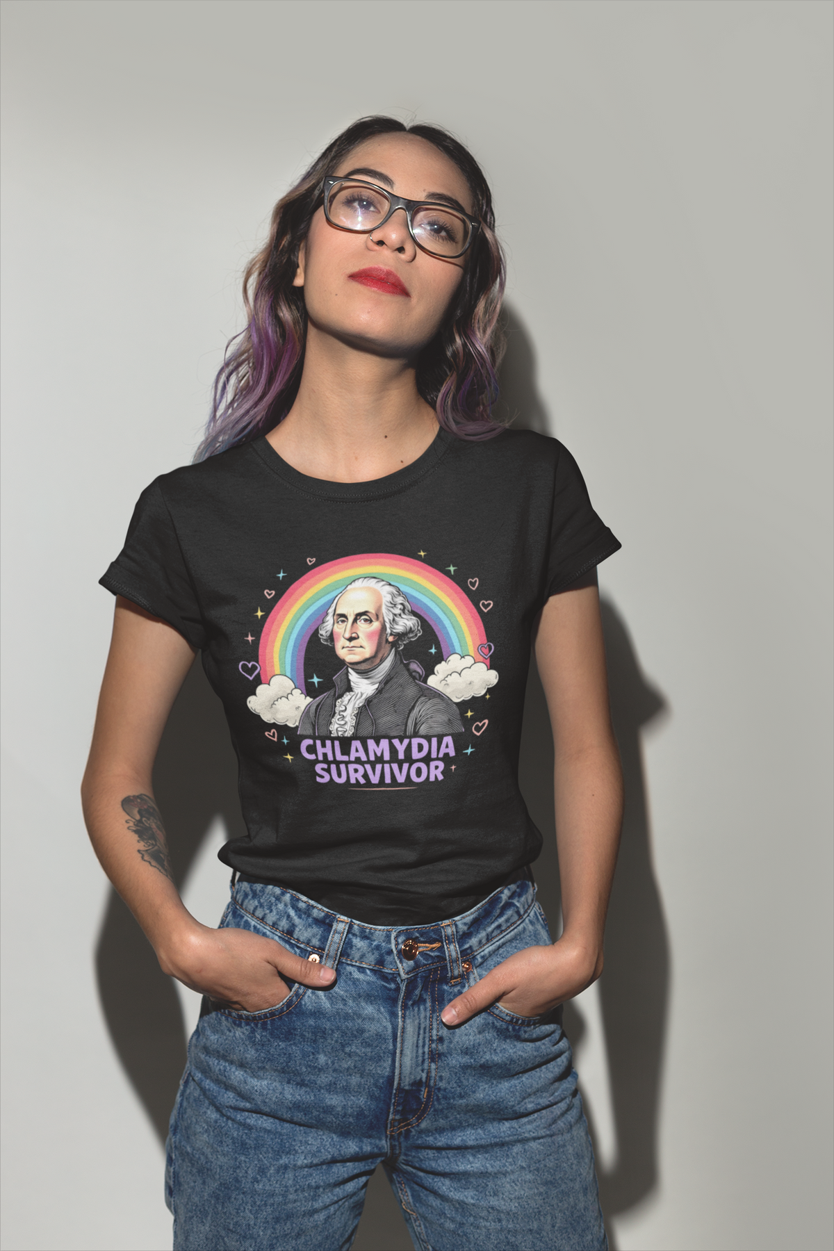 Chlamydia Survivor George Washington Shirt