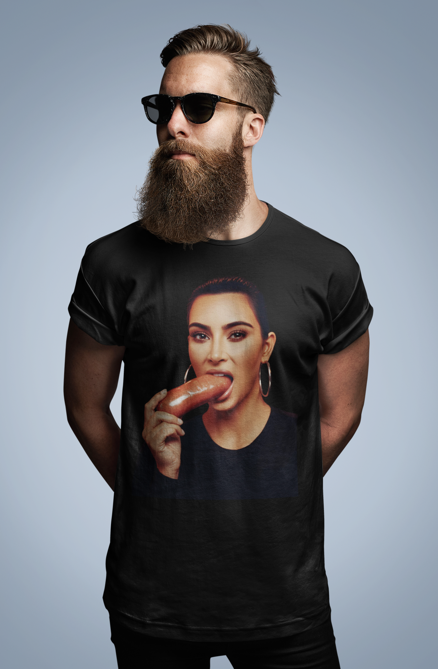 Kim K's Sausage Shirt