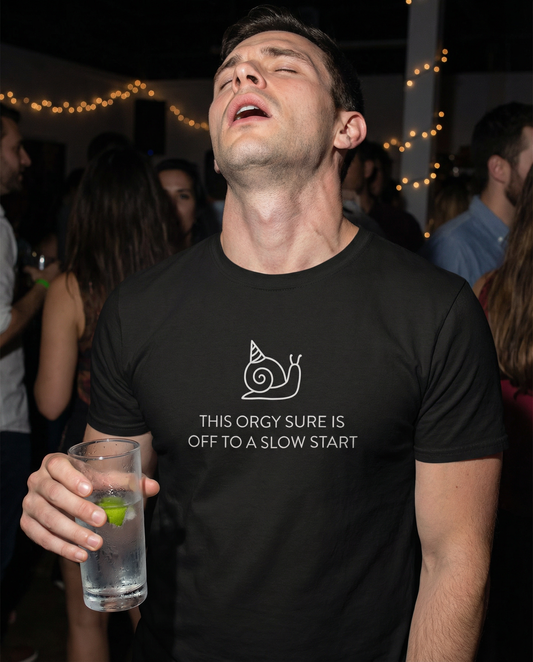 This Orgy Sure Is Off To A Slow Start Shirt