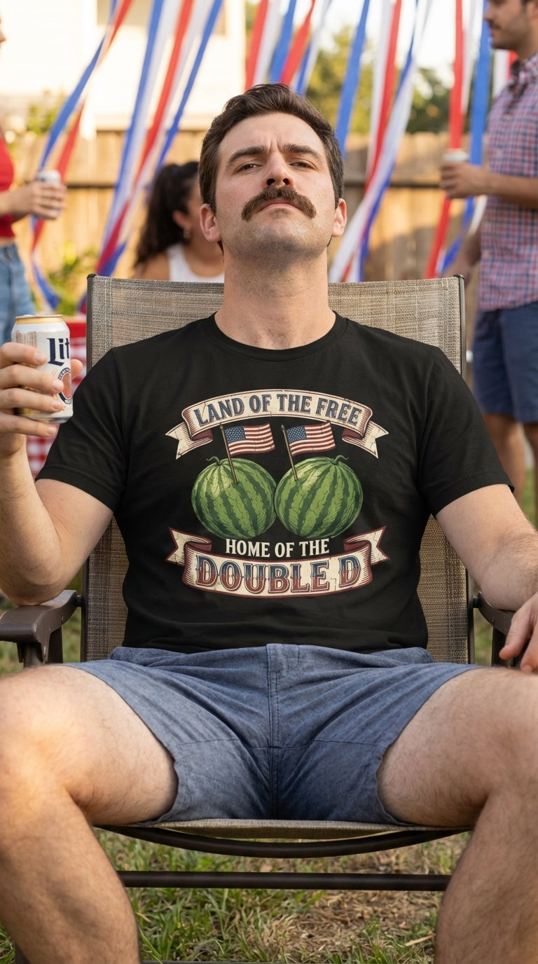 Land of the Free Home of the Doubled D Shirt