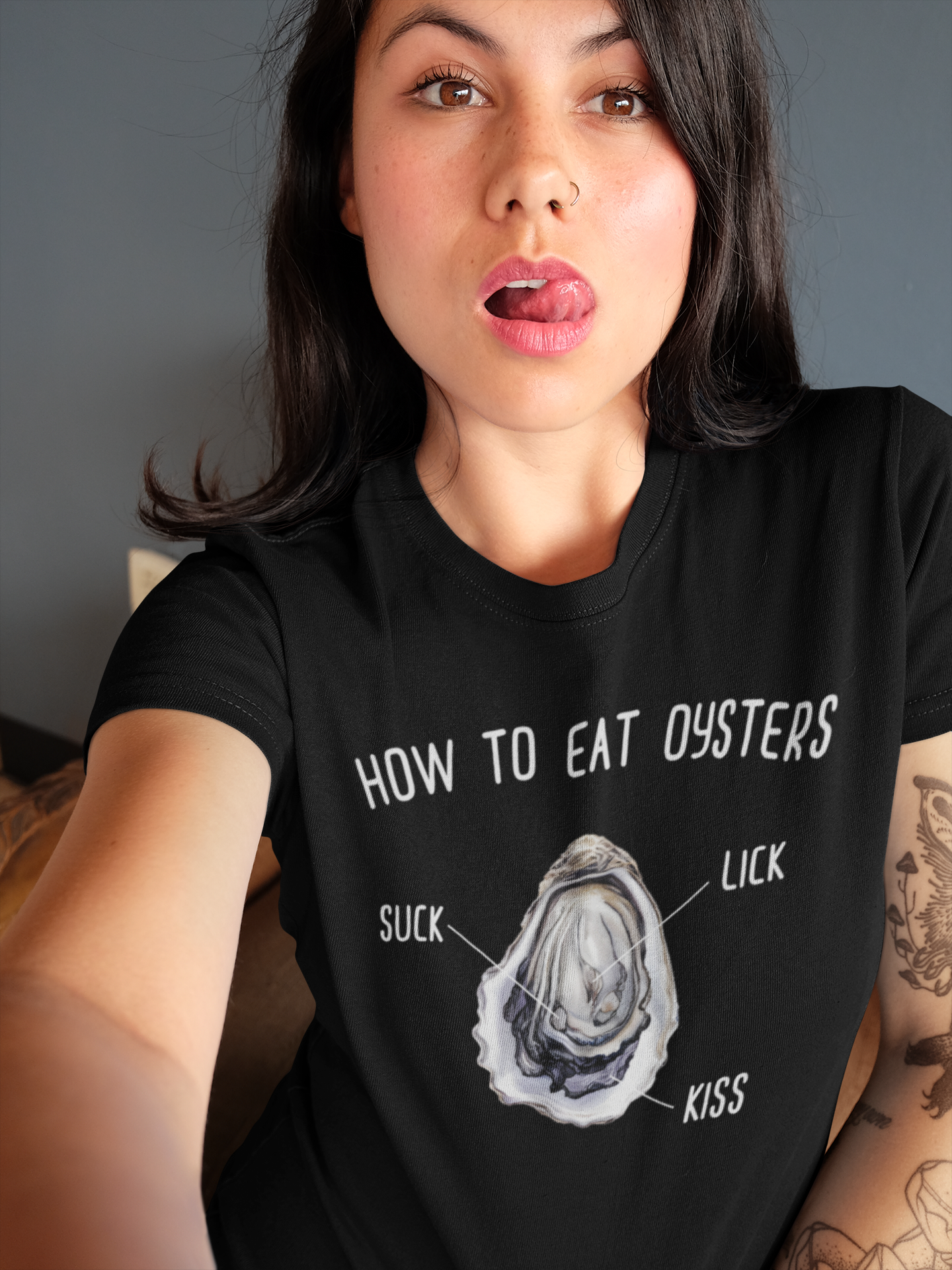 How To Eat Oysters Shirt