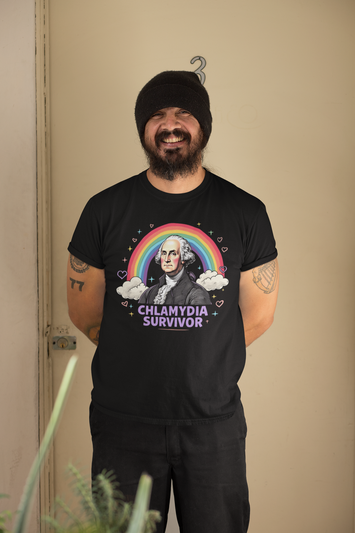 Chlamydia Survivor George Washington Shirt