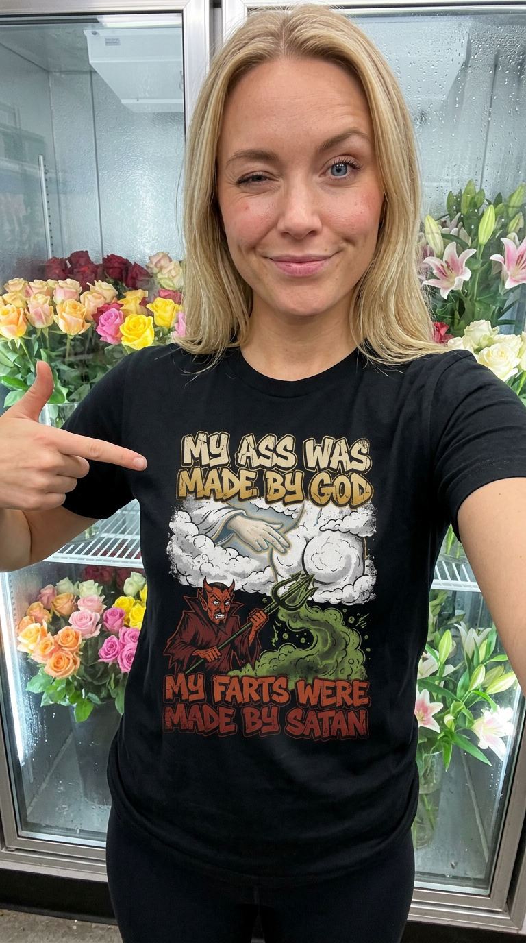 My Ass Was Made by God Shirt