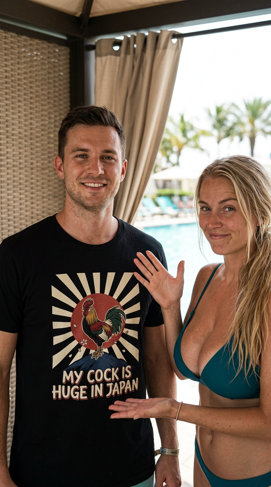 My Cock Is Huge In Japan Shirt