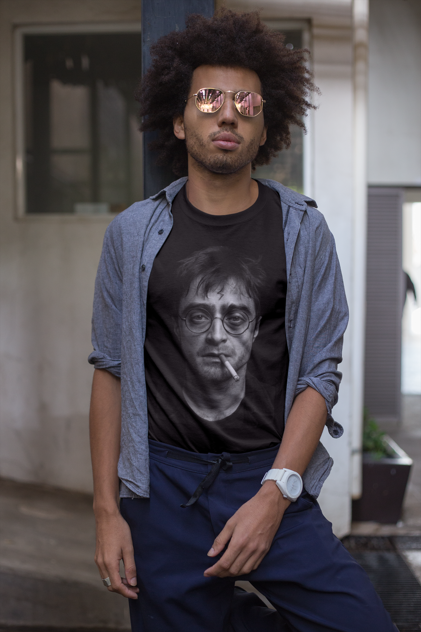 Tired Potter Parody Shirt