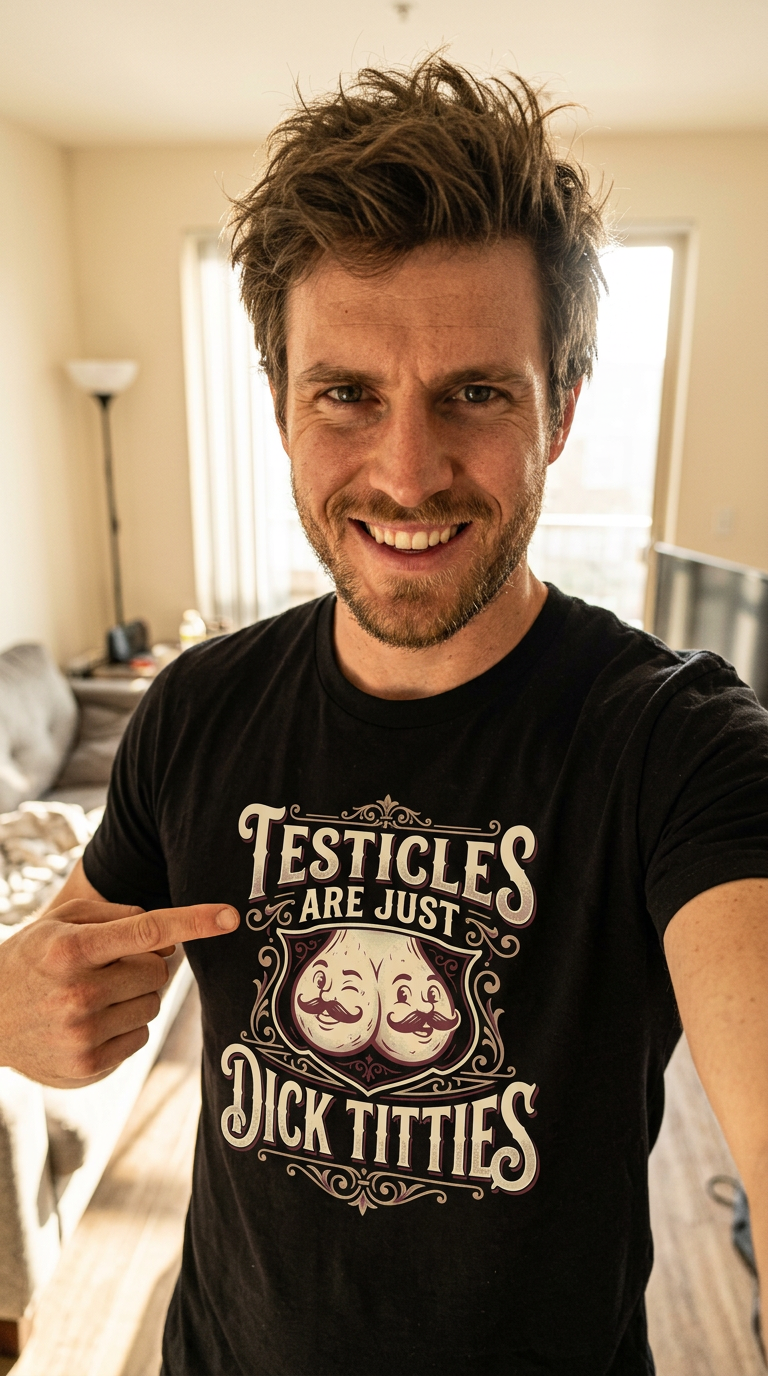 Testicles Are Just Dick Titties Shirt