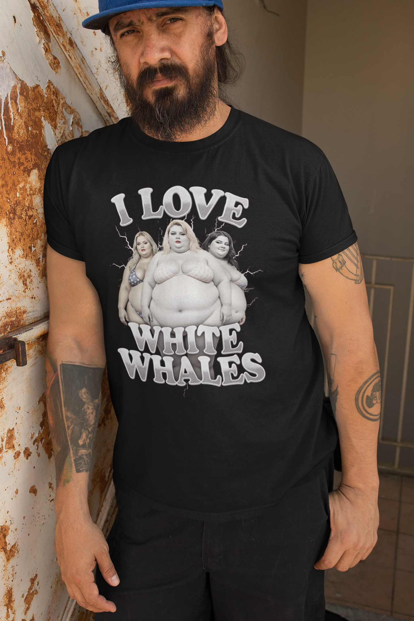 I Love White Whales Shirt