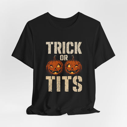 Trick or Tits Halloween Shirt