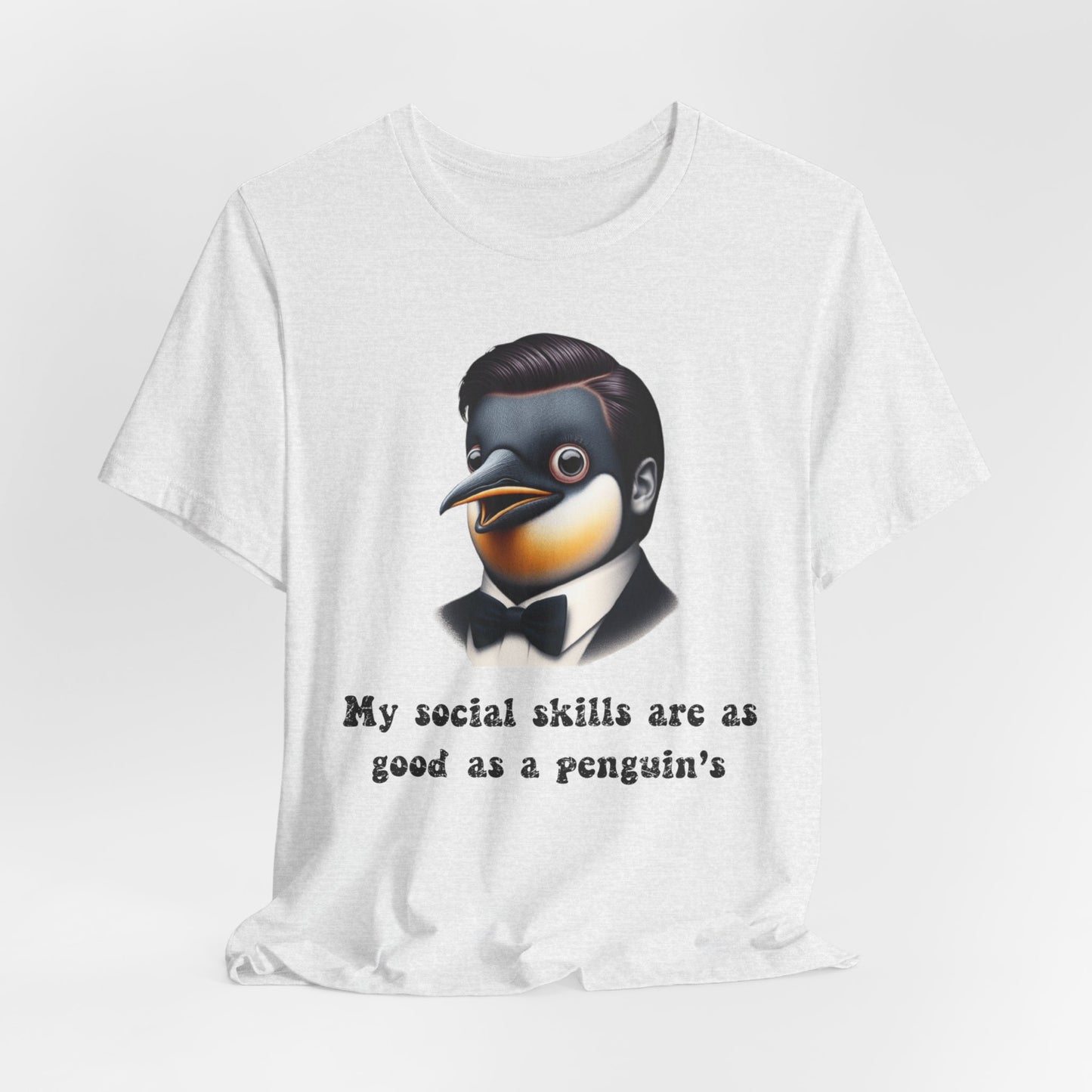 Funny Social Penguin Shirt