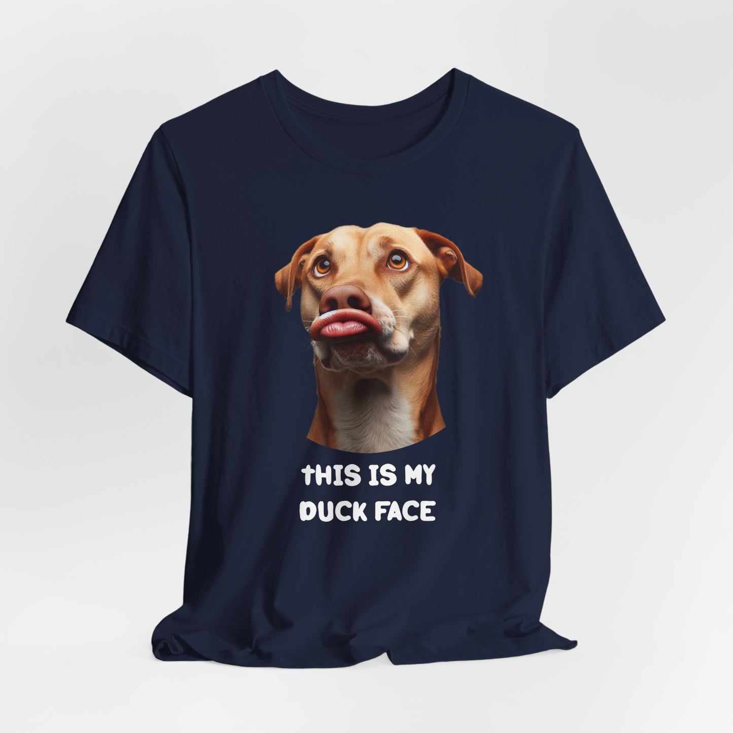 Funny Dog Duck Face Shirt