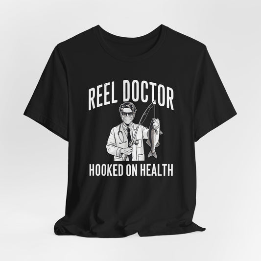 Hooked on Health Fishing Shirt