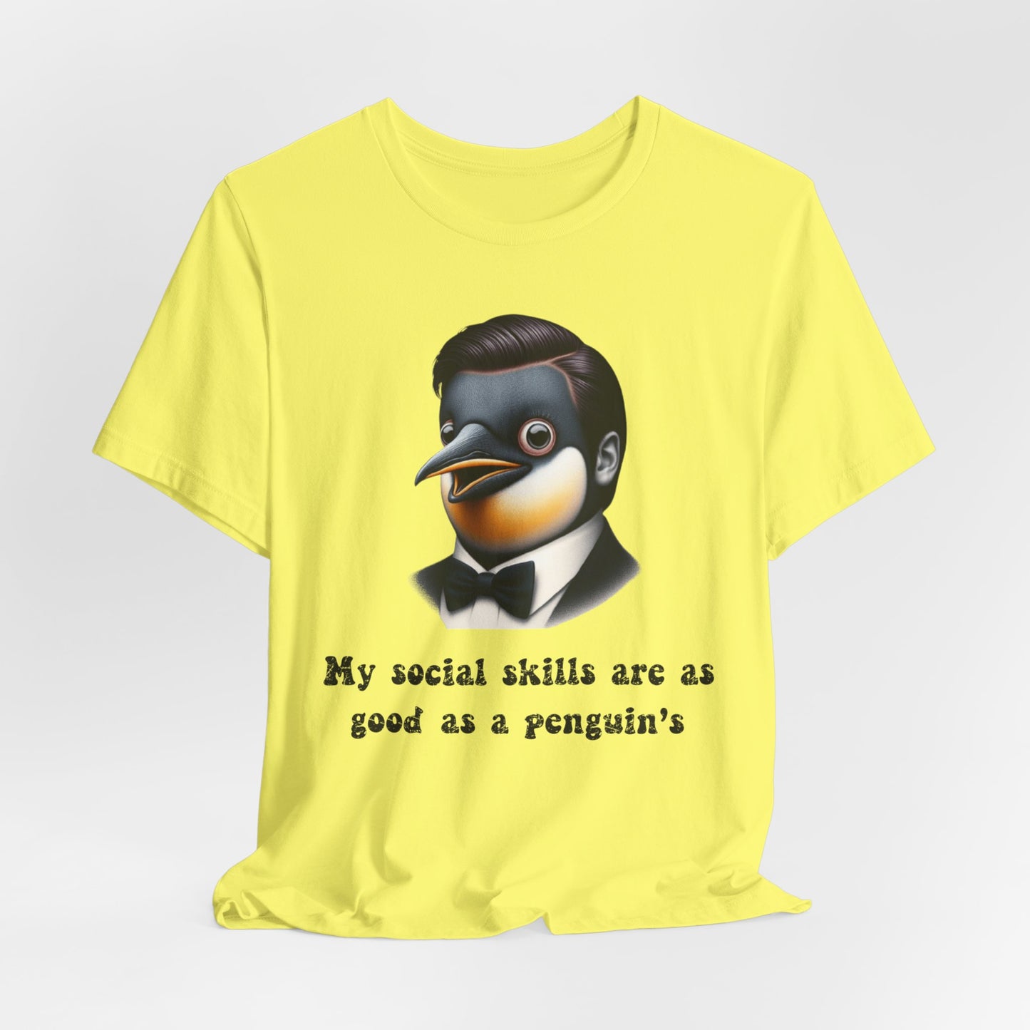 Funny Social Penguin Shirt