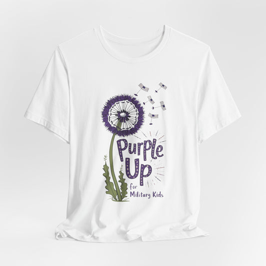 Purple Up For Military Kids Shirt