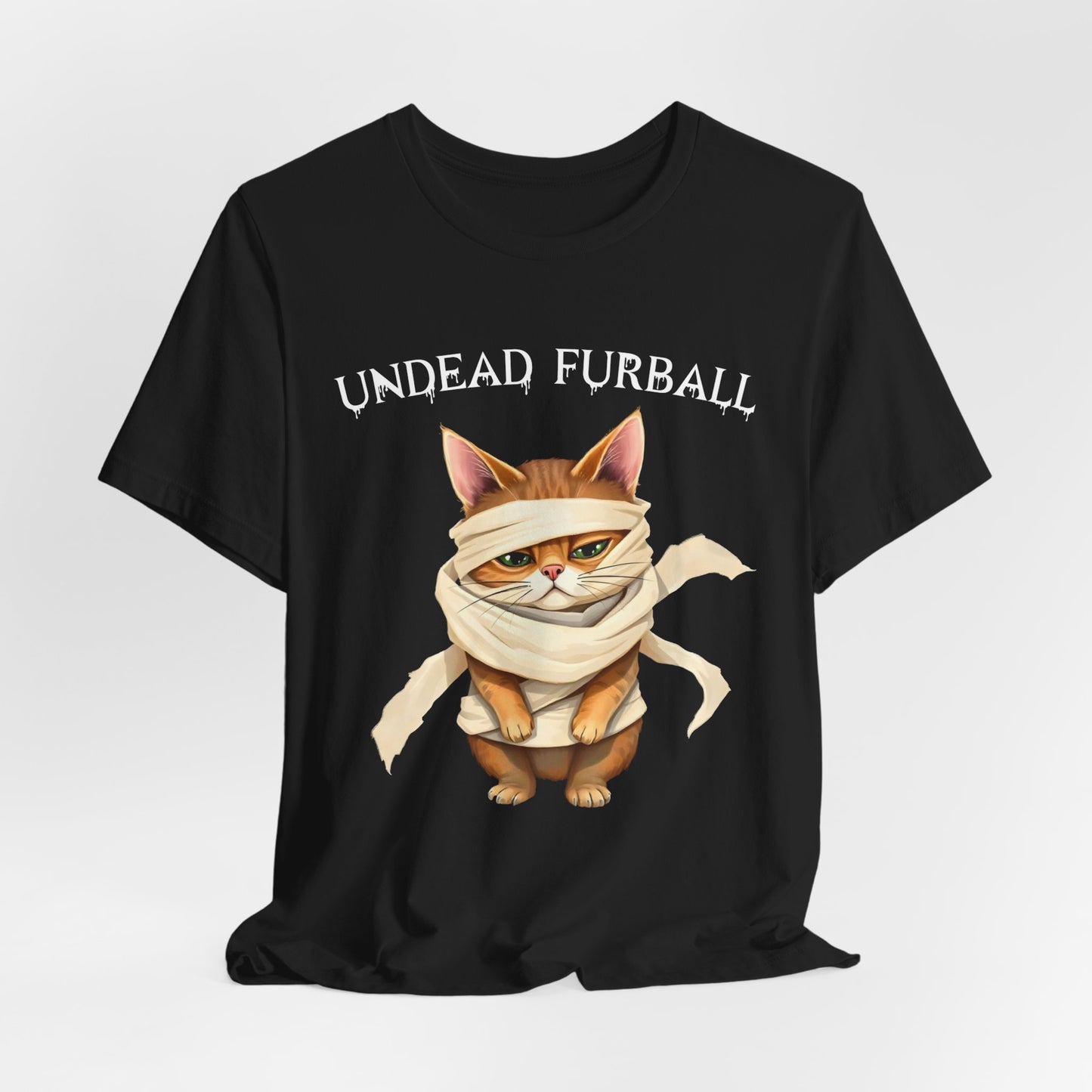 Funny Halloween Mummy Cat Shirt