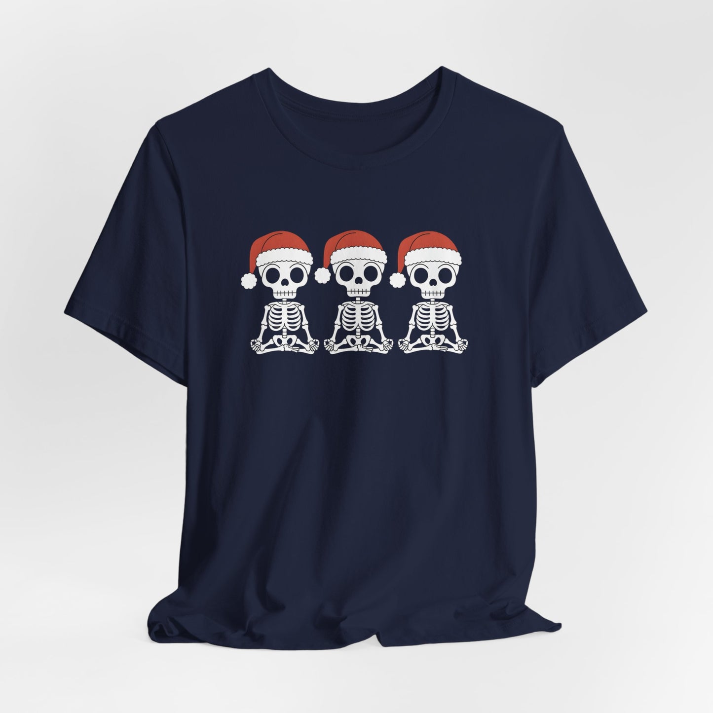 Skeleton Yoga Christmas Shirt