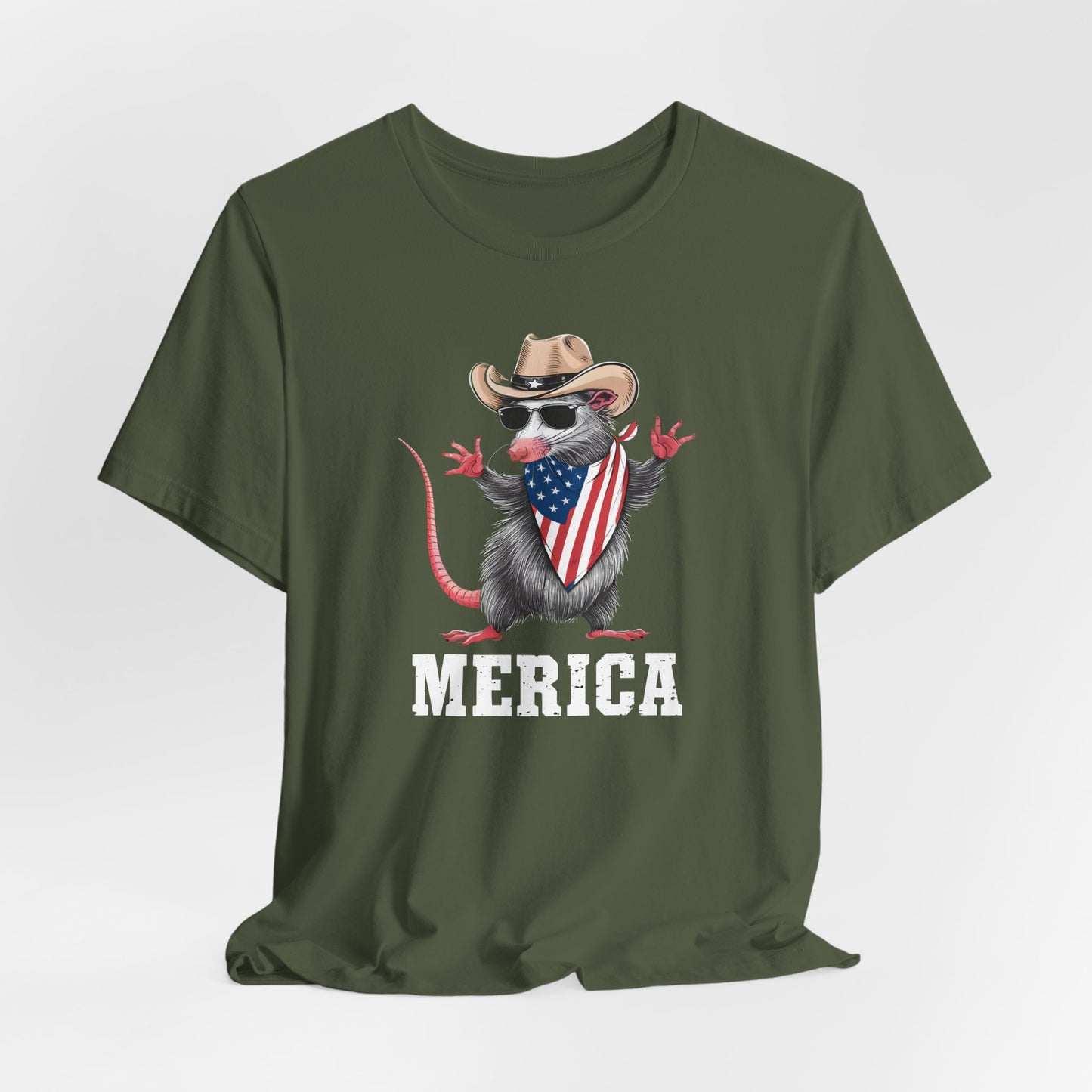 Funny Opossum Merica Shirt