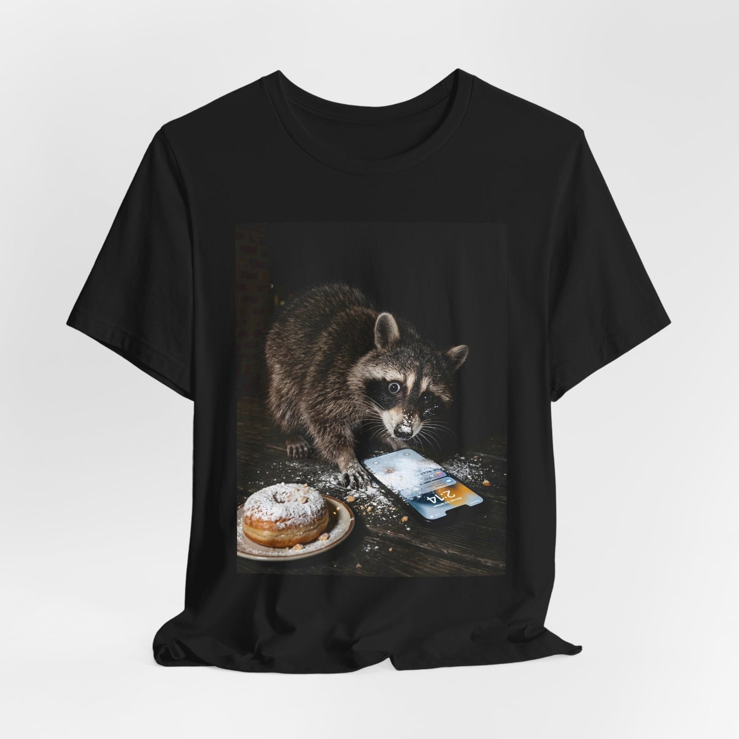 Busted Powdered Raccoon Shirt