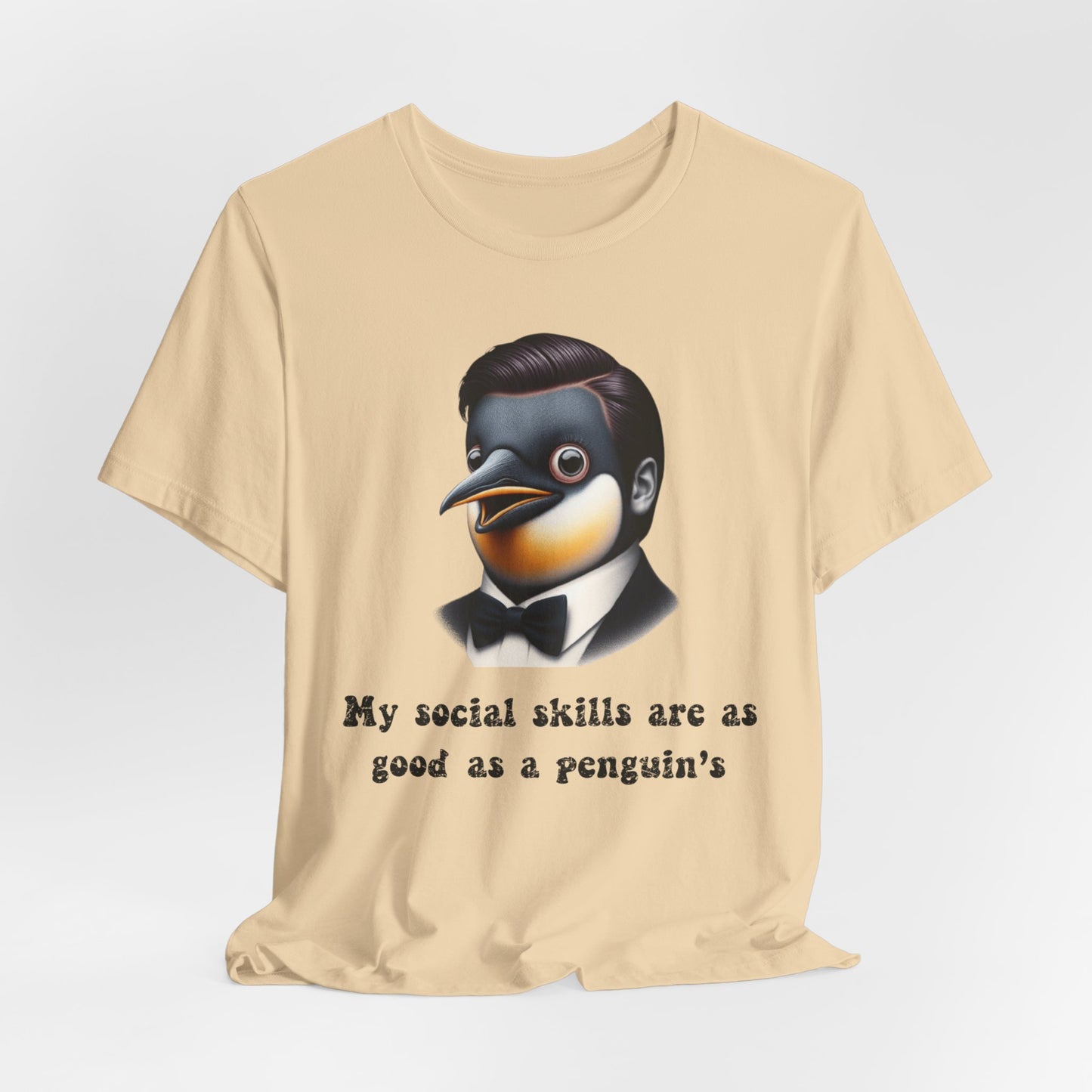 Funny Social Penguin Shirt