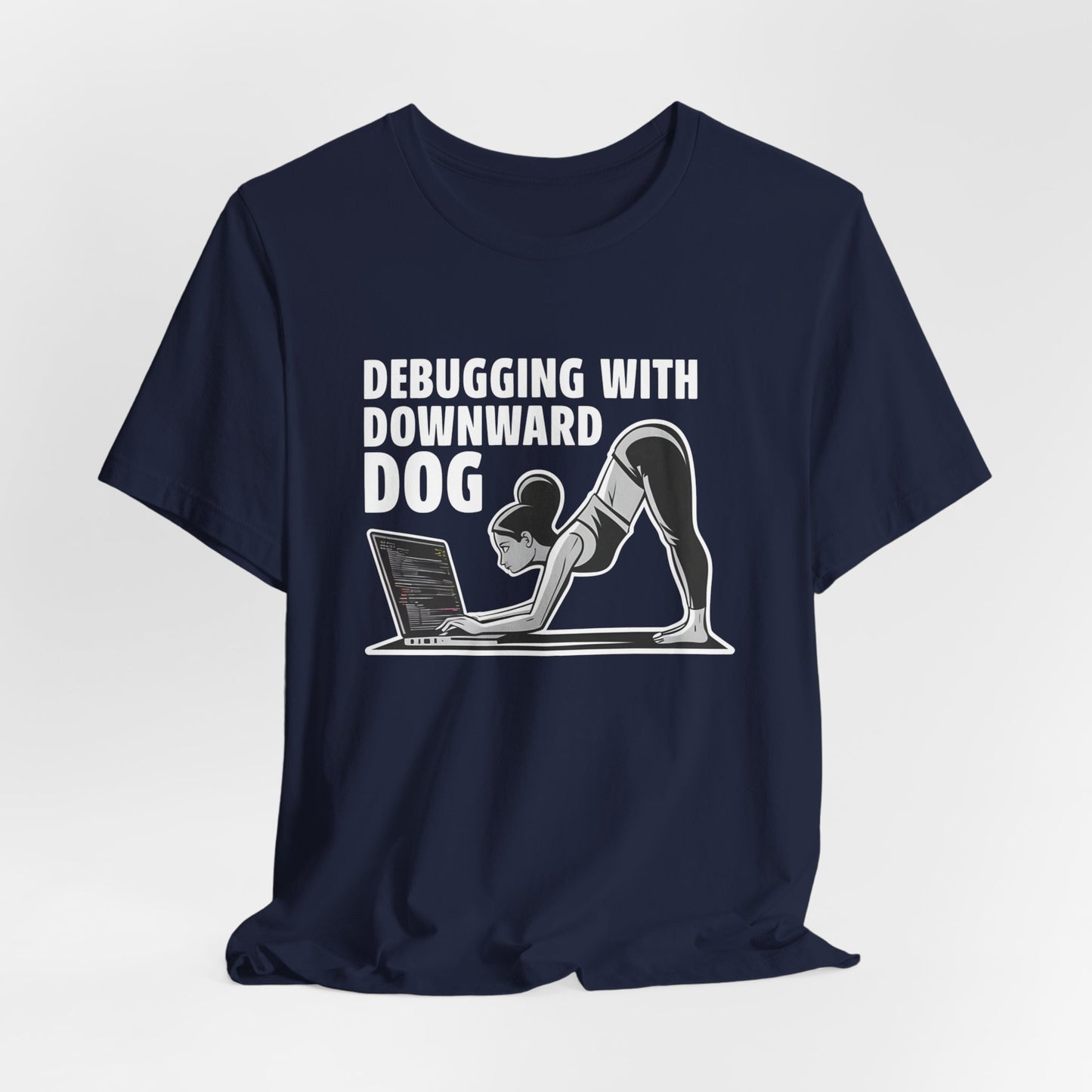 Funny Yoga & Software Developer Shirt