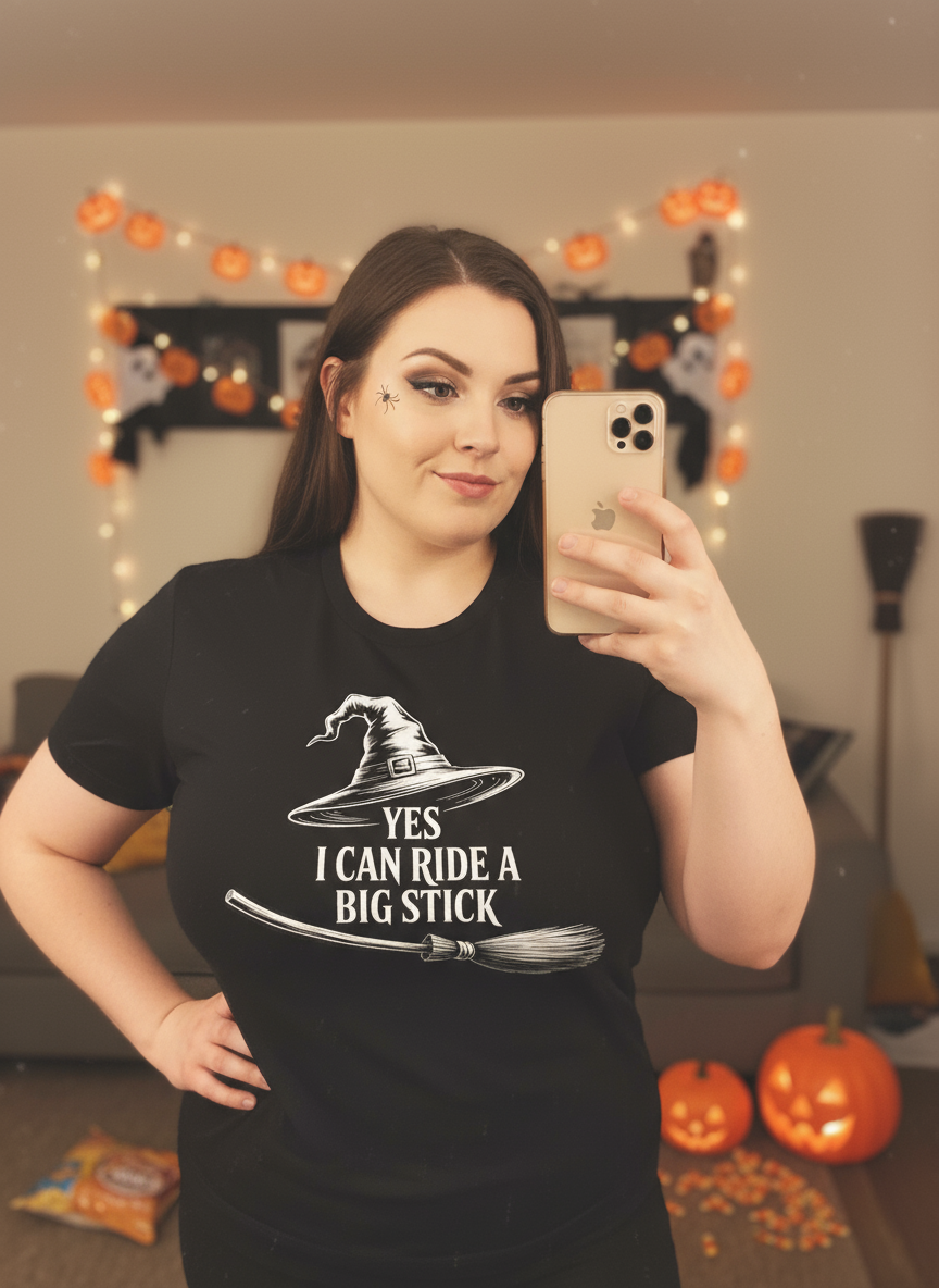 Yes I Can Ride a Big Stick Shirt