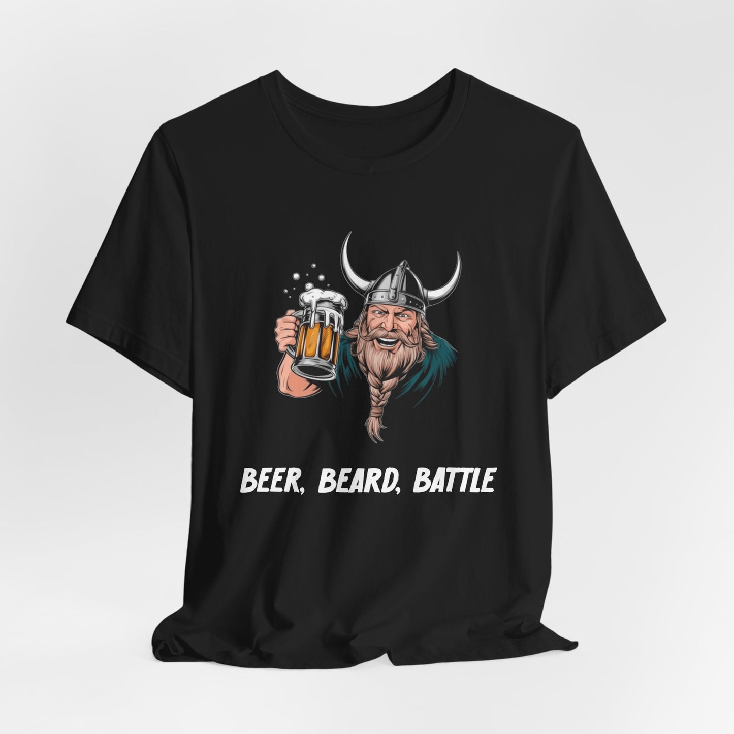 Beer Beard Battle Viking Warrior Shirt