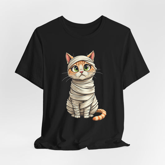 Halloween Cute Cat Mummy Shirt