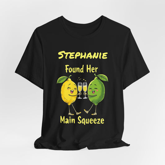 Personalized Found Her Main Squeeze Bachelorette Shirt