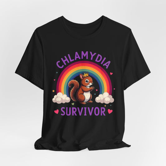 Funny Chlamydia Survivor Squirrel Shirt