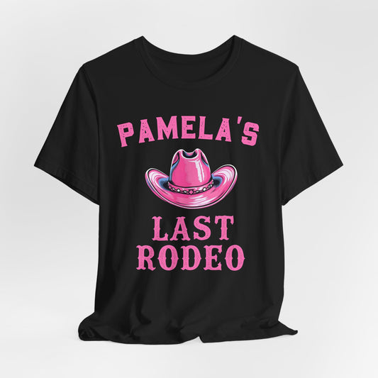 Personalized Last Rodeo Bachelorette Shirt