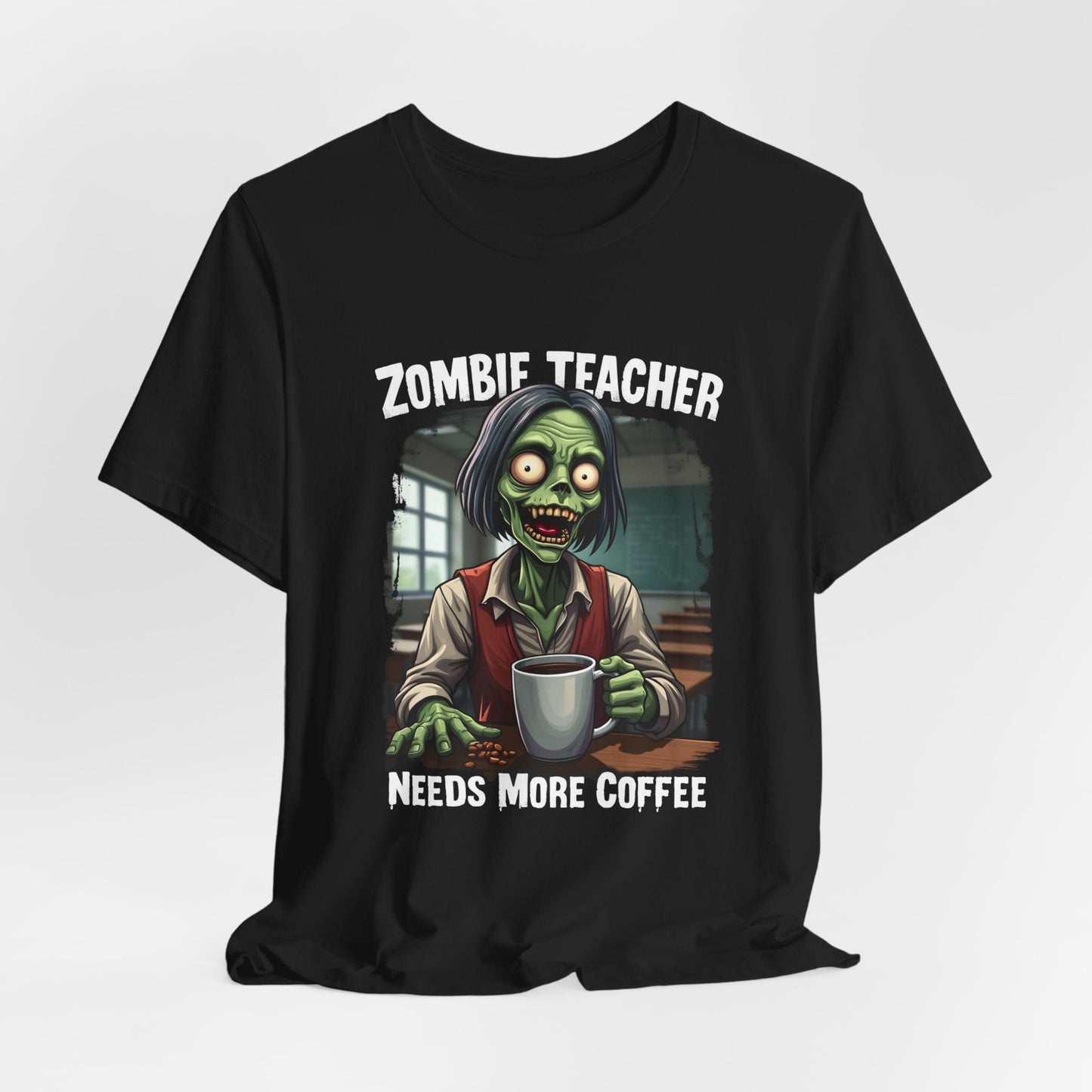 Zombie Teacher Halloween Shirt