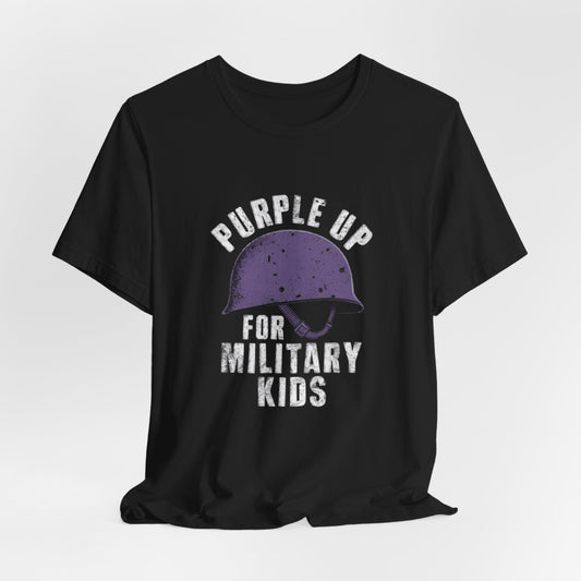 Purple Up For Military Kids Shirt