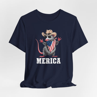 Funny Opossum Merica Shirt